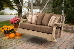 Van Buren Poly Porch Swing with Cushions