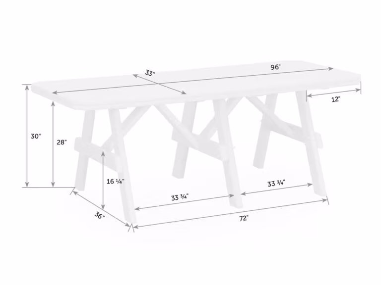 GA-Ta-33x96-Dimensions