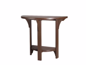 46" 1/2 Round Bar Table
