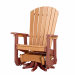 SeaAira Adirondack Swivel Glider