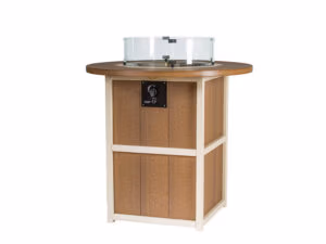 SummerSide Round Fire Bar Table