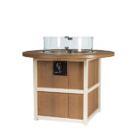 SummerSide Round Fire Dining Table