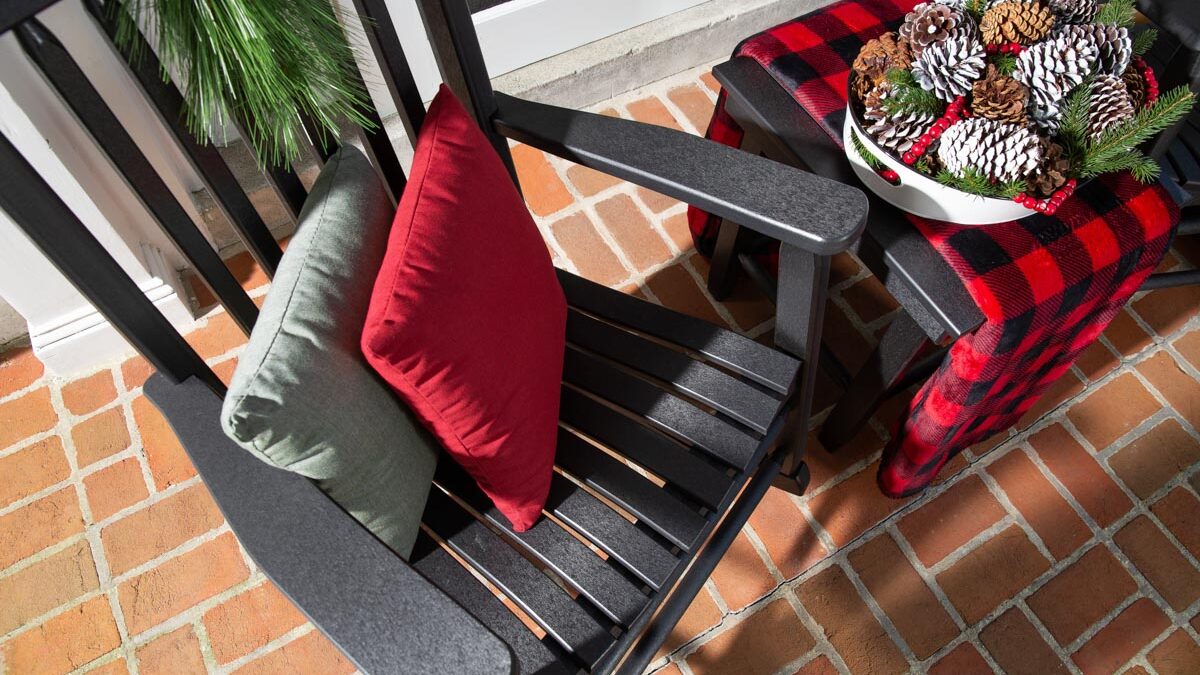 Zinn's Mill Rocker and Zinn's Mill Side Table