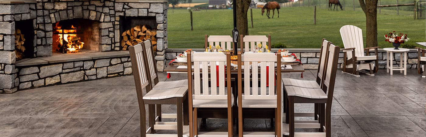 Great Bay Dining table and chairs